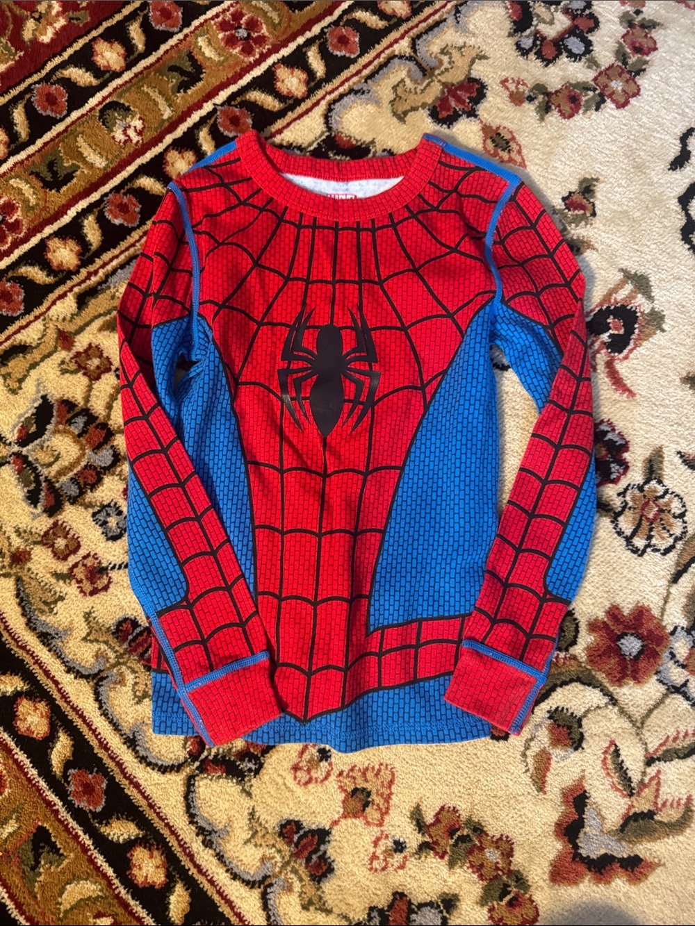 Marvel Red and Blue Spider-Man Long Sleeve Tee